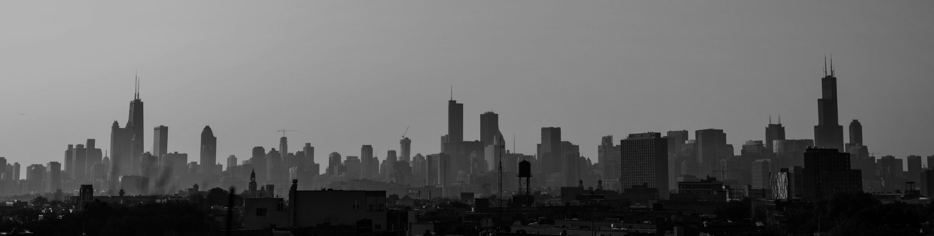 The Chicago skyline
